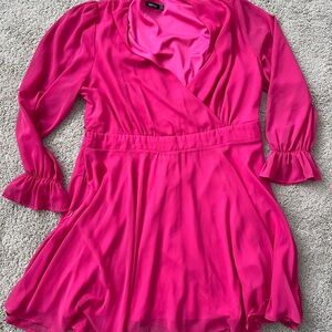 Boohoo Pink Dress size 18
